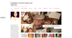 Desktop Screenshot of findingyourvoiceoftruth.com